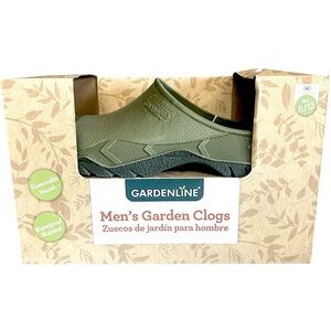 Men’s Gardenline Garden Glog Green Gardening Shoe size 11/12 NIB